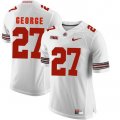 Wholesale Cheap Ohio State Buckeyes 27 Eddie George White College Football Jersey