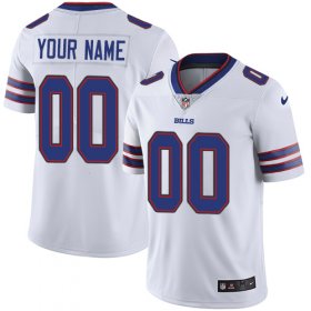 Wholesale Cheap Nike Buffalo Bills Customized White Stitched Vapor Untouchable Limited Youth NFL Jersey