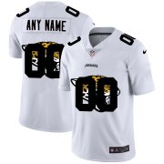 Wholesale Cheap Nike Jacksonville Jaguars Customized White Team Big Logo Vapor Untouchable Limited Jersey