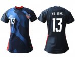 Wholesale Cheap Women 2020-2021 Season National Team America away aaa 13 blue Soccer Jerseys1