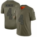 Wholesale Cheap Men's Taylor Heinicke Washington Football Team No.4 Limited 2019 Salute to Service Jersey - Camo