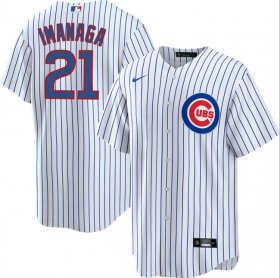 Cheap Men\'s Chicago Cubs #21 Sh