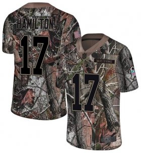 Wholesale Cheap Nike Broncos #17 DaeSean Hamilton Camo Men\'s Stitched NFL Limited Rush Realtree Jersey