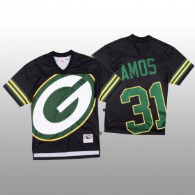 Wholesale Cheap NFL Green Bay Packers #31 Adrian Amos Black Men\'s Mitchell & Nell Big Face Fashion Limited NFL Jersey