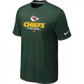 Wholesale Cheap Nike Kansas City Chiefs Big & Tall Critical Victory NFL T-Shirt Dark Green