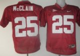 Wholesale Cheap Alabama Crimson Tide #25 McClain Red Jersey