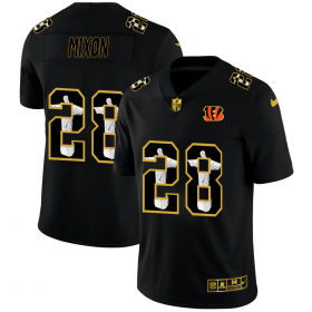 Wholesale Cheap Cincinnati Bengals #28 Joe Mixon Men\'s Nike Carbon Black Vapor Cristo Redentor Limited NFL Jersey