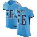 Wholesale Cheap Nike Titans #76 Rodger Saffold Light Blue Alternate Men's Stitched NFL Vapor Untouchable Elite Jersey