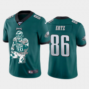 Cheap Philadelphia Eagles #86 Zach Ertz Nike Team Hero 2 Vapor Limited NFL 100 Jersey Green