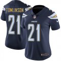 Wholesale Cheap Nike Chargers #21 LaDainian Tomlinson Navy Blue Team Color Women's Stitched NFL Vapor Untouchable Limited Jersey