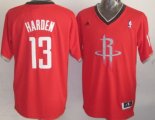 Wholesale Cheap Houston Rockets #13 James Harden Revolution 30 Swingman 2013 Christmas Day Red Jersey