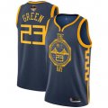 Wholesale Cheap Warriors #23 Draymond Green Navy 2019 Finals Bound Basketball Swingman City Edition 2018-19 Jersey