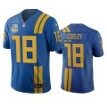 Wholesale Cheap Jacksonville Jaguars #18 Chris Conley Royal Vapor Limited City Edition NFL Jersey