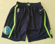 Wholesale Cheap Men's Dallas Mavericks Blue 2020 Nike City Edition Swingman Shorts