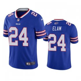 Wholesale Cheap Men\'s Buffalo Bills #24 Kaiir Elam Blue Vapor Untouchable Limited Stitched Jersey