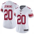 Wholesale Cheap Nike Giants #20 Janoris Jenkins White Women's Stitched NFL Vapor Untouchable Limited Jersey