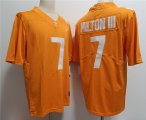 Cheap Men's Notre Tennessee Volunteers #7 Joe Milton III Orange Stitched Jersey