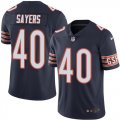 Wholesale Cheap Nike Bears #40 Gale Sayers Navy Blue Team Color Men's Stitched NFL Vapor Untouchable Limited Jersey