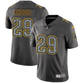 Wholesale Cheap Nike Vikings #29 Xavier Rhodes Gray Static Men\'s Stitched NFL Vapor Untouchable Limited Jersey