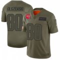 Wholesale Cheap Men's New England Patriots #80 Gunner Olszewski Limited Camo 2019 Salute to Service Jersey