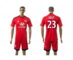 Wholesale Cheap Lyon #23 Abily Away Soccer Club Jersey