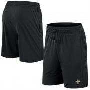 Wholesale Cheap Men's New Orleans Saints Black Performance Shorts