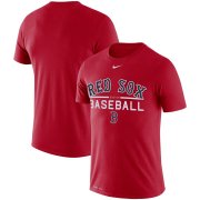 Wholesale Cheap Boston Red Sox Nike Practice Performance T-Shirt Red