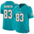 Cheap Men's Miami Dolphins #83 Malik Washington Aqua 2024 F.U.S.E Vapor Limited Stitched Football Jersey