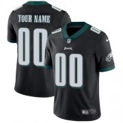 Wholesale Cheap Nike Philadelphia Eagles Customized Black Alternate Stitched Vapor Untouchable Limited Men's NFL Jersey