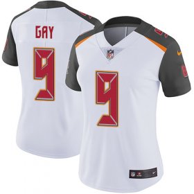 Wholesale Cheap Nike Buccaneers #9 Matt Gay White Women\'s Stitched NFL Vapor Untouchable Limited Jersey