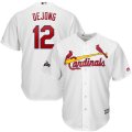 Wholesale Cheap St. Louis Cardinals #12 Paul DeJong Majestic 2019 Postseason Official Cool Base Player Jersey White