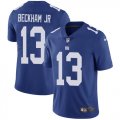 Wholesale Cheap Nike Giants #13 Odell Beckham Jr Royal Blue Team Color Youth Stitched NFL Vapor Untouchable Limited Jersey