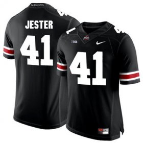 Wholesale Cheap Ohio State Buckeyes 41 Hayden Jester Black College Football Jersey