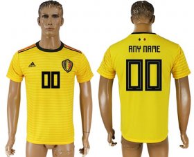 Wholesale Cheap Belgium Personalized Away Soccer Country Jersey