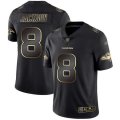 Wholesale Cheap Baltimore Ravens #8 Lamar Jackson Purple Vapor Limited City Edition NFL Jersey