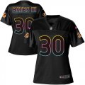 Wholesale Cheap Nike Bengals #30 Jessie Bates III Black Women's NFL Fashion Game Jersey