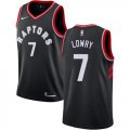 Wholesale Cheap Raptors #7 Kyle Lowry Black Women's Basketball Swingman Statement Edition Jersey