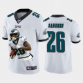 Cheap Philadelphia Eagles #26 Miles Sanders Nike Team Hero 1 Vapor Limited NFL 100 Jersey White