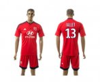 Wholesale Cheap Lyon #13 Jallet Away Soccer Club Jersey