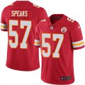 Wholesale Cheap Nike Chiefs #57 Breeland Speaks Red Team Color Men's Stitched NFL Vapor Untouchable Limited Jersey