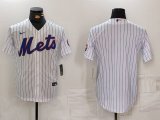 Cheap Men's New York Mets Blank White Cool Base Stitched Jersey