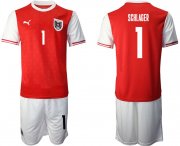 Wholesale Cheap Men 2020-2021 European Cup Austria home red 1 Soccer Jersey