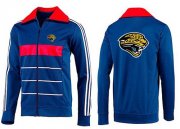 Wholesale Cheap NFL Jacksonville Jaguars Team Logo Jacket Blue_2