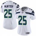 Cheap Women's Seattle Seahawks #25 Kenny McIntosh White Vapor Limited Football Stitched Jersey(Run Small)