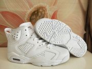 Wholesale Cheap Air Jordan VI 6 Retro Shoes White