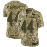 Wholesale Cheap Nike Ravens #44 Marlon Humphrey Camo Men's Stitched NFL Limited 2018 Salute To Service Jersey