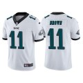 Wholesale Cheap Men's Philadelphia Eagles #11 A. J. Brown White Vapor Untouchable Limited Stitched Jersey