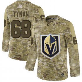 Wholesale Cheap Adidas Golden Knights #68 T.J. Tynan Camo Authentic Stitched NHL Jersey