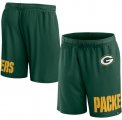 Cheap Men's Green Bay Packers Green Shorts