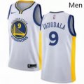 Nike Warriors #9 Andre Iguodala White NBA Association Edition Jersey